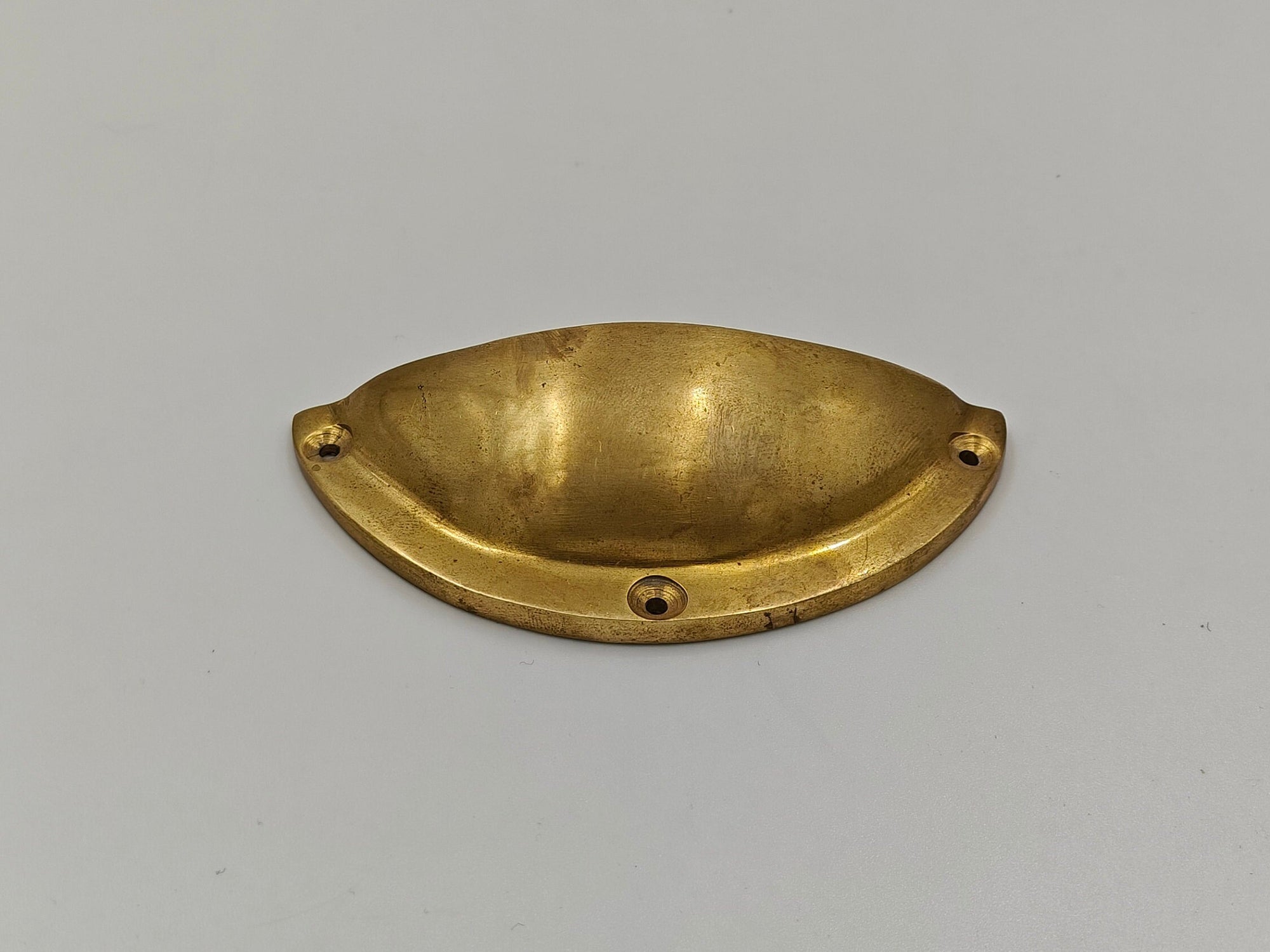 Unlacquered Brass Cup Pulls