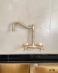 Vintage Wall Mounted Kitchen Faucet