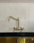 Vintage Wall Mounted Kitchen Faucet