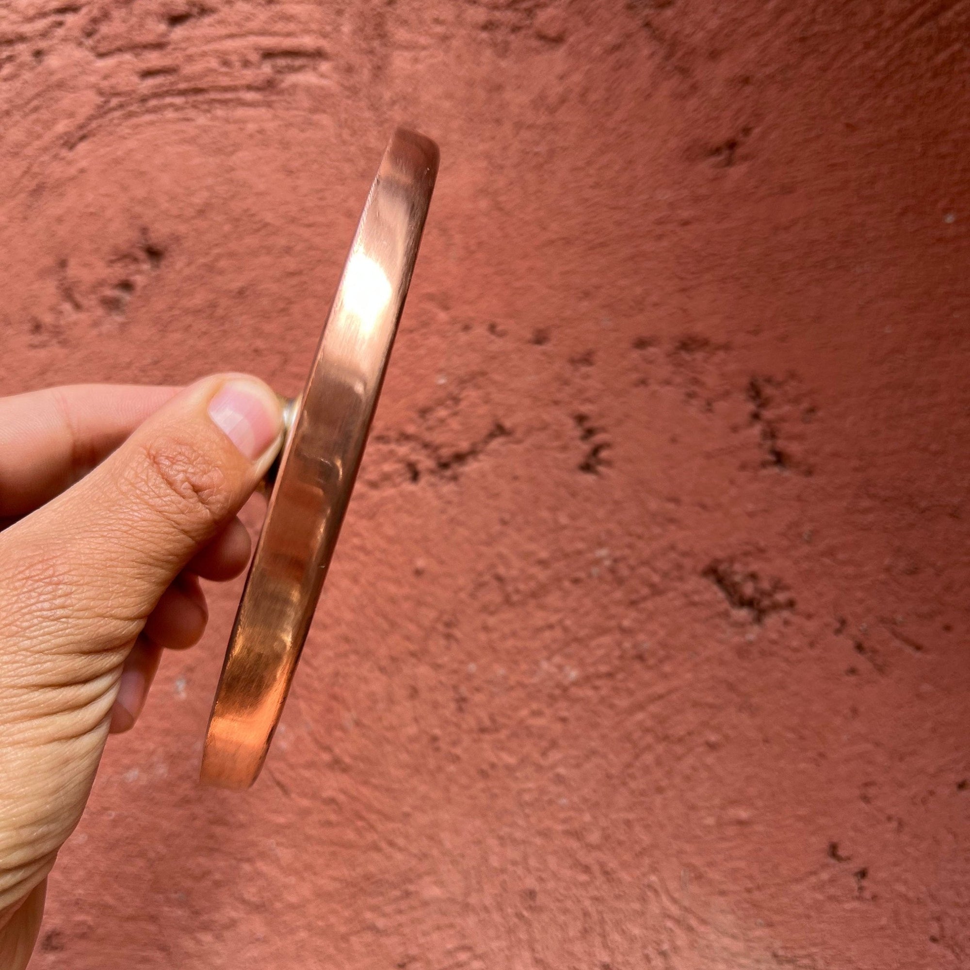Raw Copper Shower Head, Antique Copper shower head - Brasspure