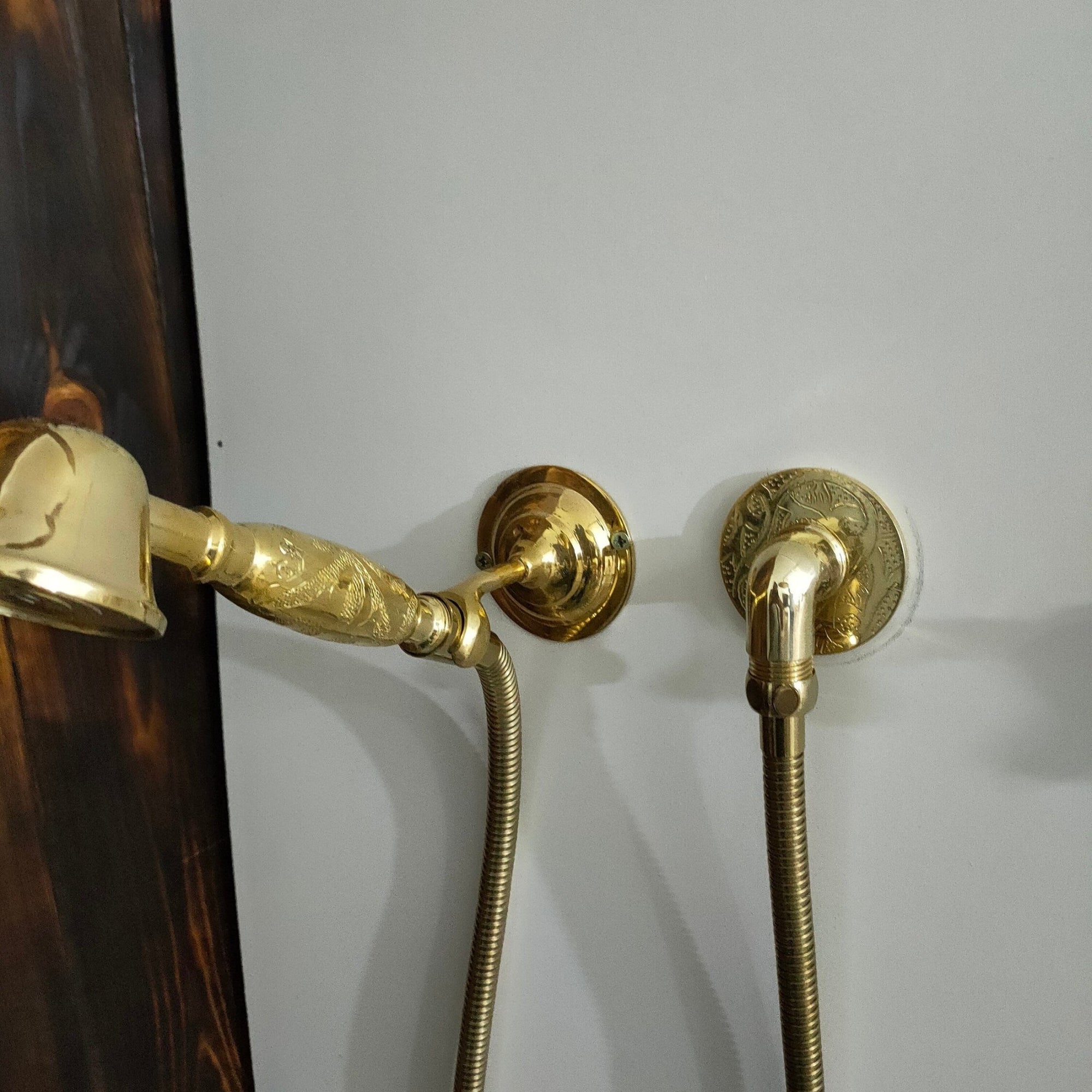 Solid Brass Exposed Shower Set - Brasspure