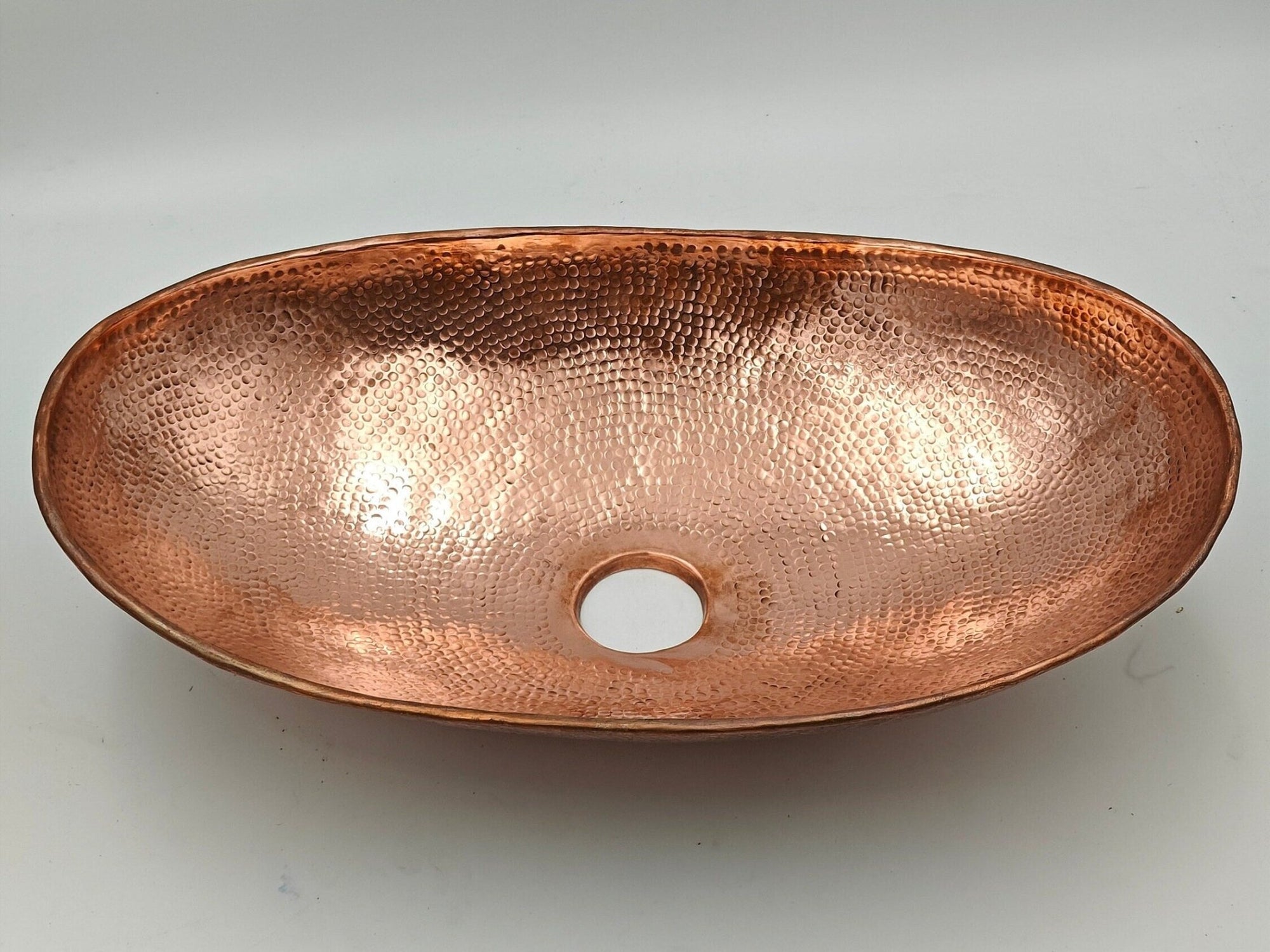 Solid Copper Vessel Sink - Brasspure