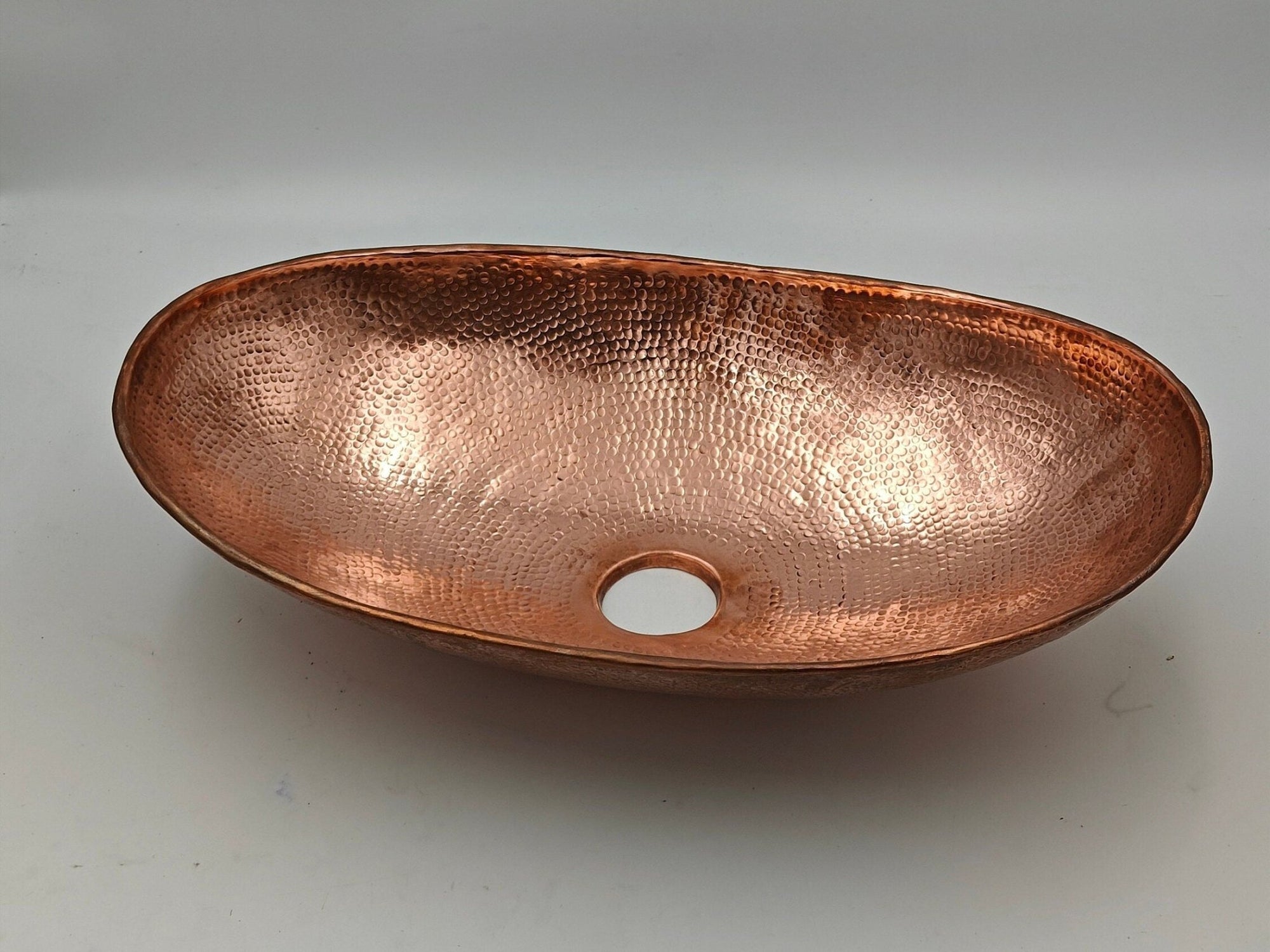 Solid Copper Vessel Sink - Brasspure