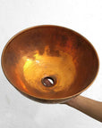 Solid Engraved Copper Vessel Sink - Brasspure