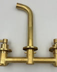 Unlacquered Brass Bathroom Faucet - Brasspure