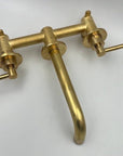 Unlacquered Brass Bathroom Faucet - Brasspure