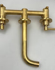 Unlacquered Brass Bathroom Faucet - Brasspure