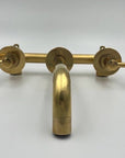 Unlacquered Brass Bathroom Faucet - Brasspure