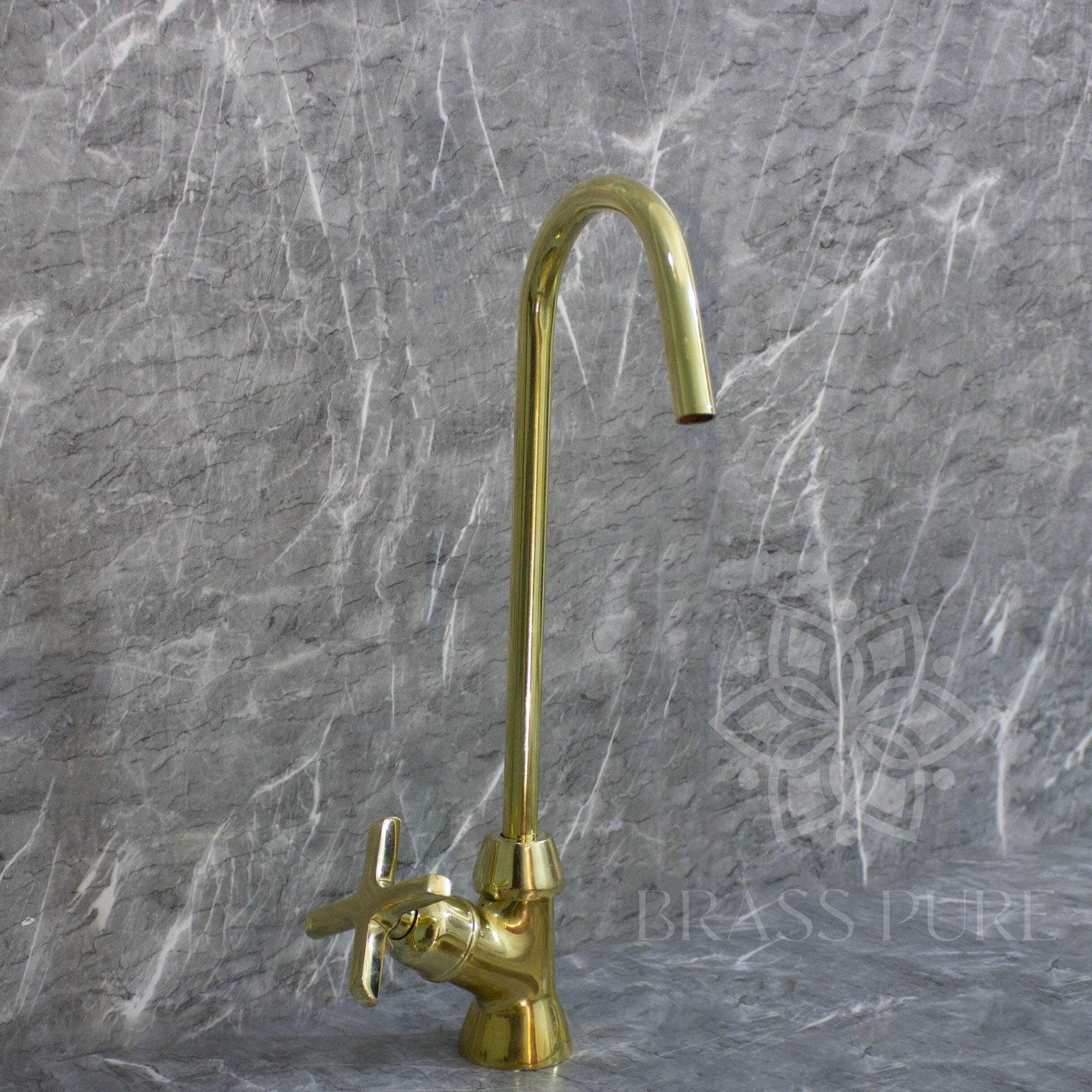 Unlacquered Brass Cold Water - Brasspure