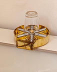 Unlacquered Brass Glass Rinser - Brasspure