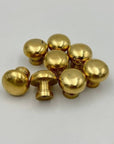 Unlacquered Brass Knobs - Brasspure