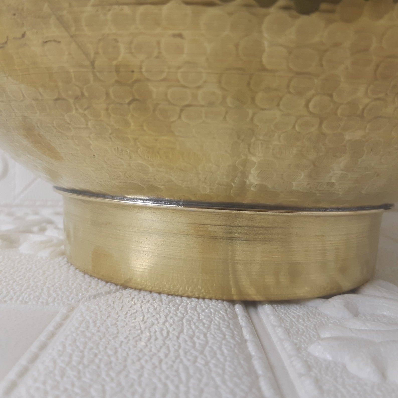 Unlacquered Brass Round Vessel Sink - Brasspure