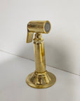 Unlacquered Brass Single Hole Kitchen Faucet - Brasspure