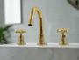 Unlacquered Brass Vanity Faucet - Brasspure