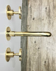 Unlacquered Brass Wall Mount Faucet - Brasspure