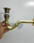 Unlacquered Brass P-Trap